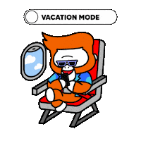 Vacation Flight Sticker by airasia