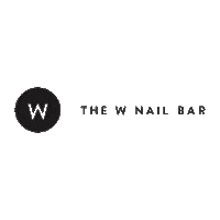 TheWNailBar nail salon new nails the w nail bar Sticker