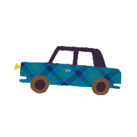 familiar_official car familiar ファミリア くるま Sticker