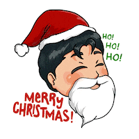 Happy Merry Christmas Sticker by AUF CCS