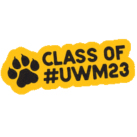 College Class Of 2023 Sticker by UW-Milwaukee