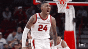 Yell College Basketball GIF by Arkansas Razorbacks