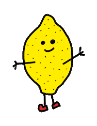 Zest Sticker by Round Lemon