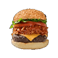 Burger Sticker by DOWNTOWNER