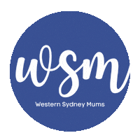 WesternSydneyMum wsm western sydney mum western sydney mums Sticker