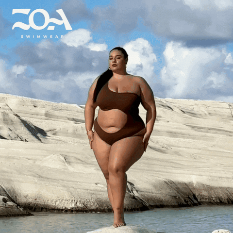 Goddess Monokini GIF by ZOA Swimwear