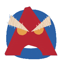 ShrishtiV angry typography emoji emotions Sticker