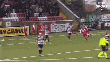 Goal Congratulations GIF by Cliftonville Football Club