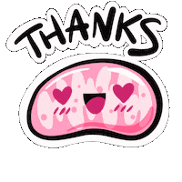 Happy Thanks Sticker