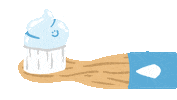 water smile Sticker