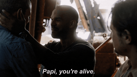 papi you're alive. michael scofield GIF by Prison Break