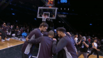 huddle GIF by NBA