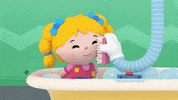 Bubbles Bath GIF by Mother Goose Club