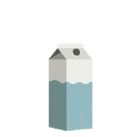 VilledeTerrebonne milk recycling lait recyclage Sticker