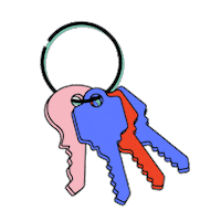 Key Sticker by URBANIA