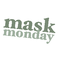 Skincare Maskmonday Sticker by Theluxxebeautyco