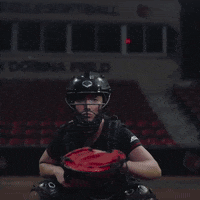 Softball Throw Out GIF by Louisville Cardinals
