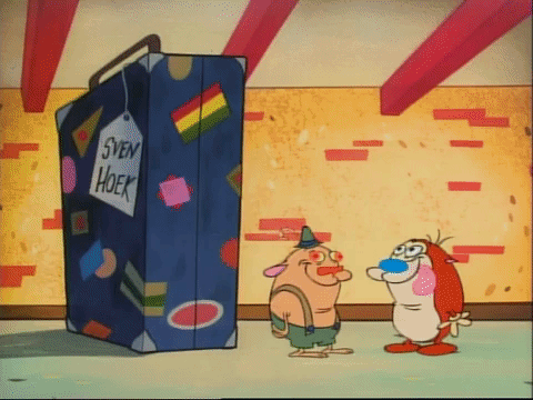 ren and stimpy nicksplat GIF