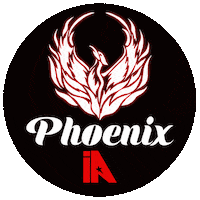 Phoenix Ia Sticker by iNFiNiTi  Athletics