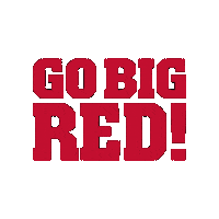 Go Big Red Sticker by Baylor School