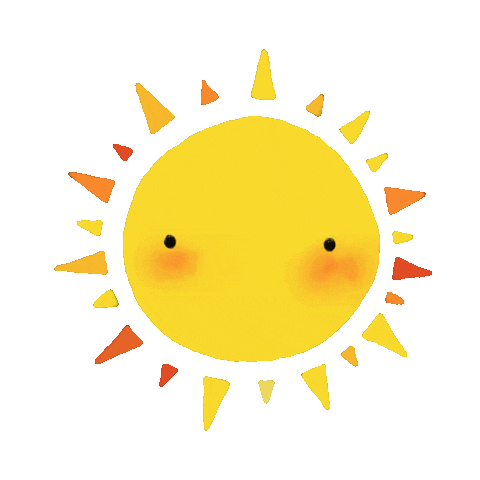 arosskuu giphyupload happy sun sunny Sticker