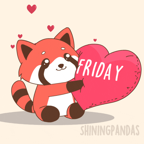 Red Panda Friday GIF