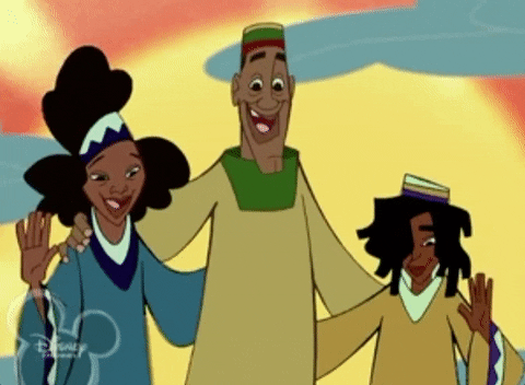 The Proud Family Nia GIF by GIF Greeting Cards