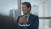 Lets Go Applause GIF by Hallmark Channel