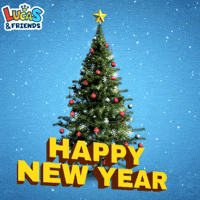Happy Merry Christmas GIF by Lucas and Friends by RV AppStudios