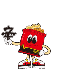 Happy Character Sticker by Nongshim Global