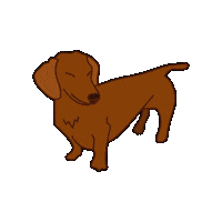 Wiener Dog Sticker