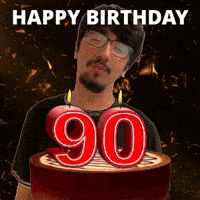 90Th Birthday GIF