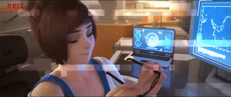 Mei stuck in an ice storm