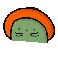 Happy Cartoon Sticker