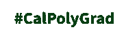 calpoly cal poly calpoly calpolyslo cal poly grad Sticker
