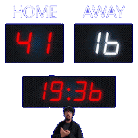 16 Away Sticker