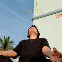 Calm Down Lotus Pose GIF