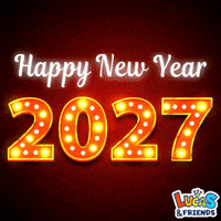 New Year Countdown GIF by Lucas and Friends by RV AppStudios