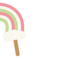 Happy Rainbow Sticker by Wall's UK