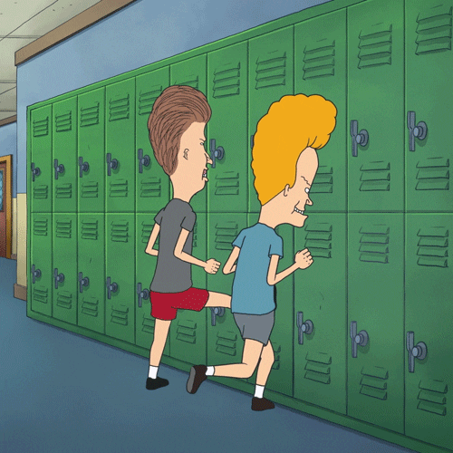 Kicking Beavis And Butthead GIF by Paramount+