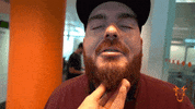 Beard Stroke GIF by The Goat Agency