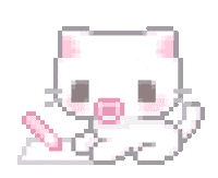 Cat Pixel Sticker