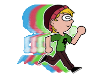 The Hollow Running Sticker