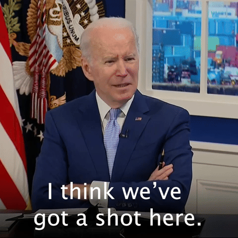 I think we've got a shot here.