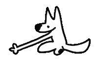 Dog Slap Sticker