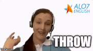 throw total physical response GIF by ALO7.com