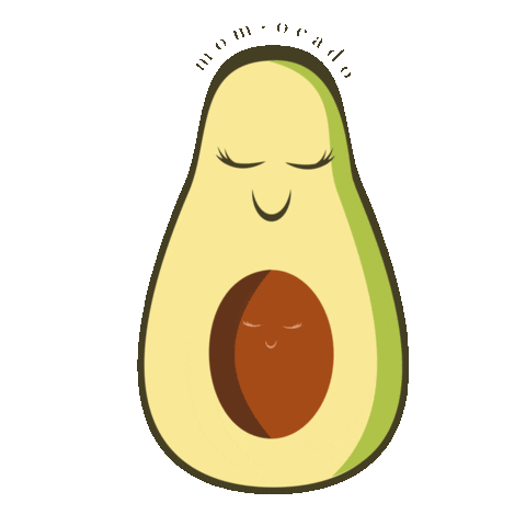 Avocado Toast Baby Sticker