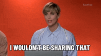 Wouldn't Be Sharing That