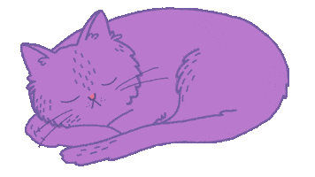Happy Cat Sticker by vera savelkouls