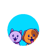 Grooming Cats And Dogs Sticker by Tailz